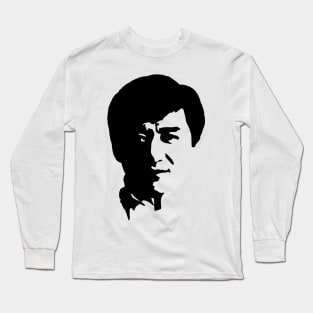 Jackie Chan (pop art) Long Sleeve T-Shirt